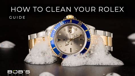 how to clean rolex glass|Rolex clean 1 hour.